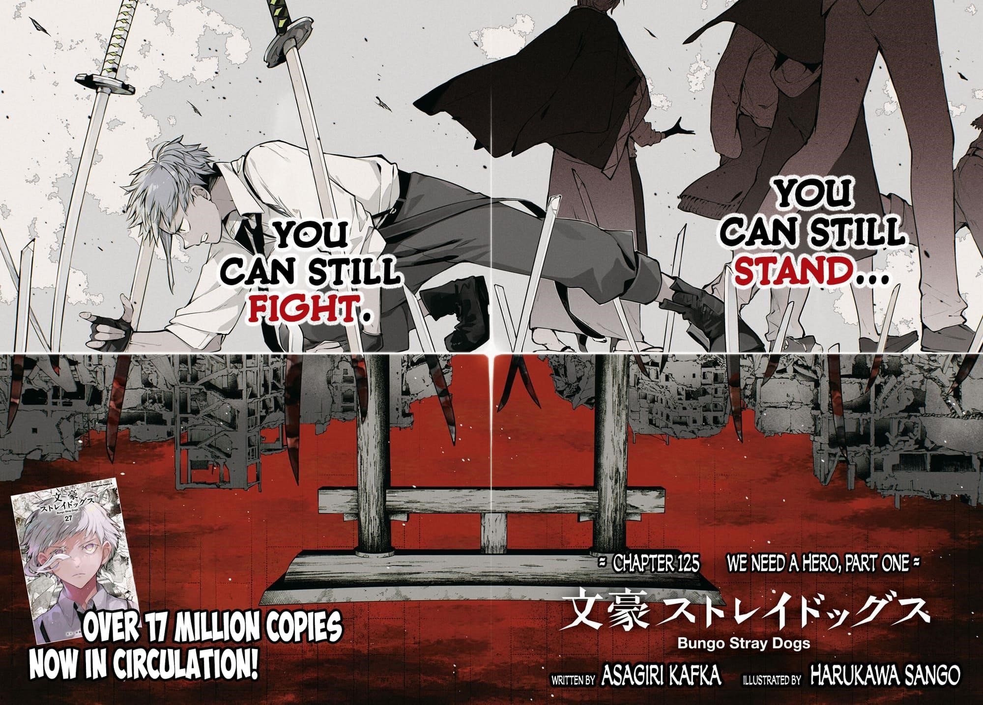 Bungou Stray Dogs Chapter 125 - Page 2