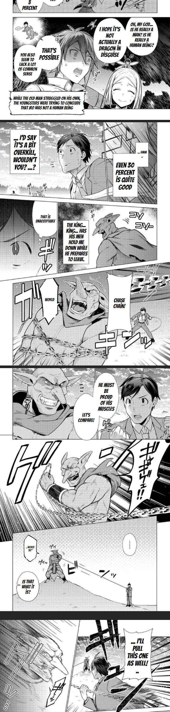 The Salaryman Traveling Another World At His Own Pace Chapter 4 - Page 3