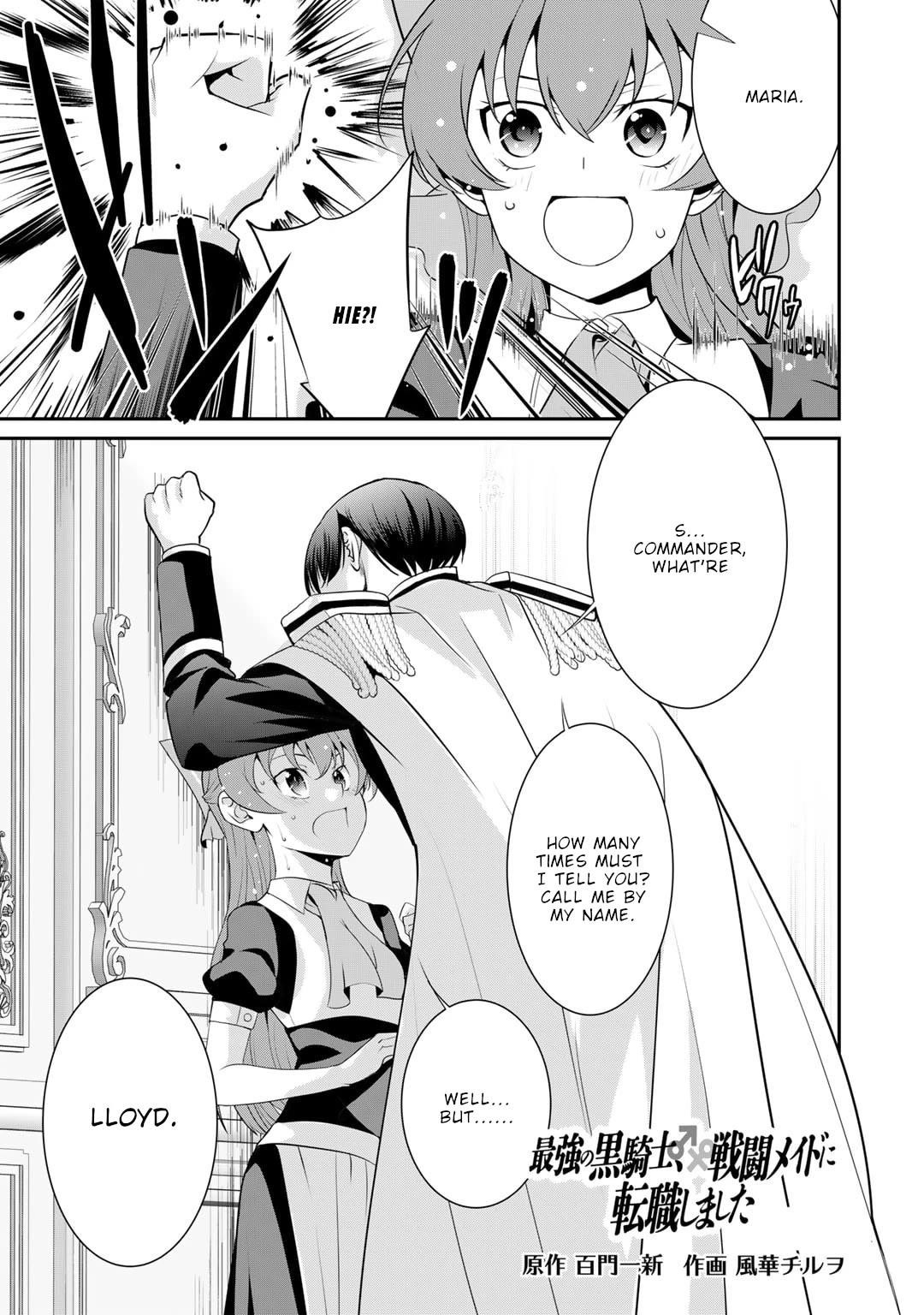 Saikyou no Kurokishi, Sentou Maid ni Tenshoku shimashita Chapter 61 - Page 2