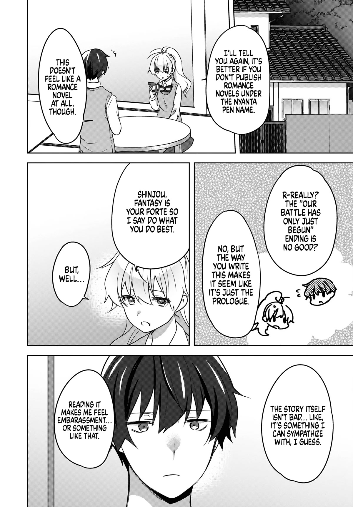 Nyanta to Pomeko ~Imasara Shinjiteiru to Iwarete mo Mouteokureda~ Chapter 10 - Page 12