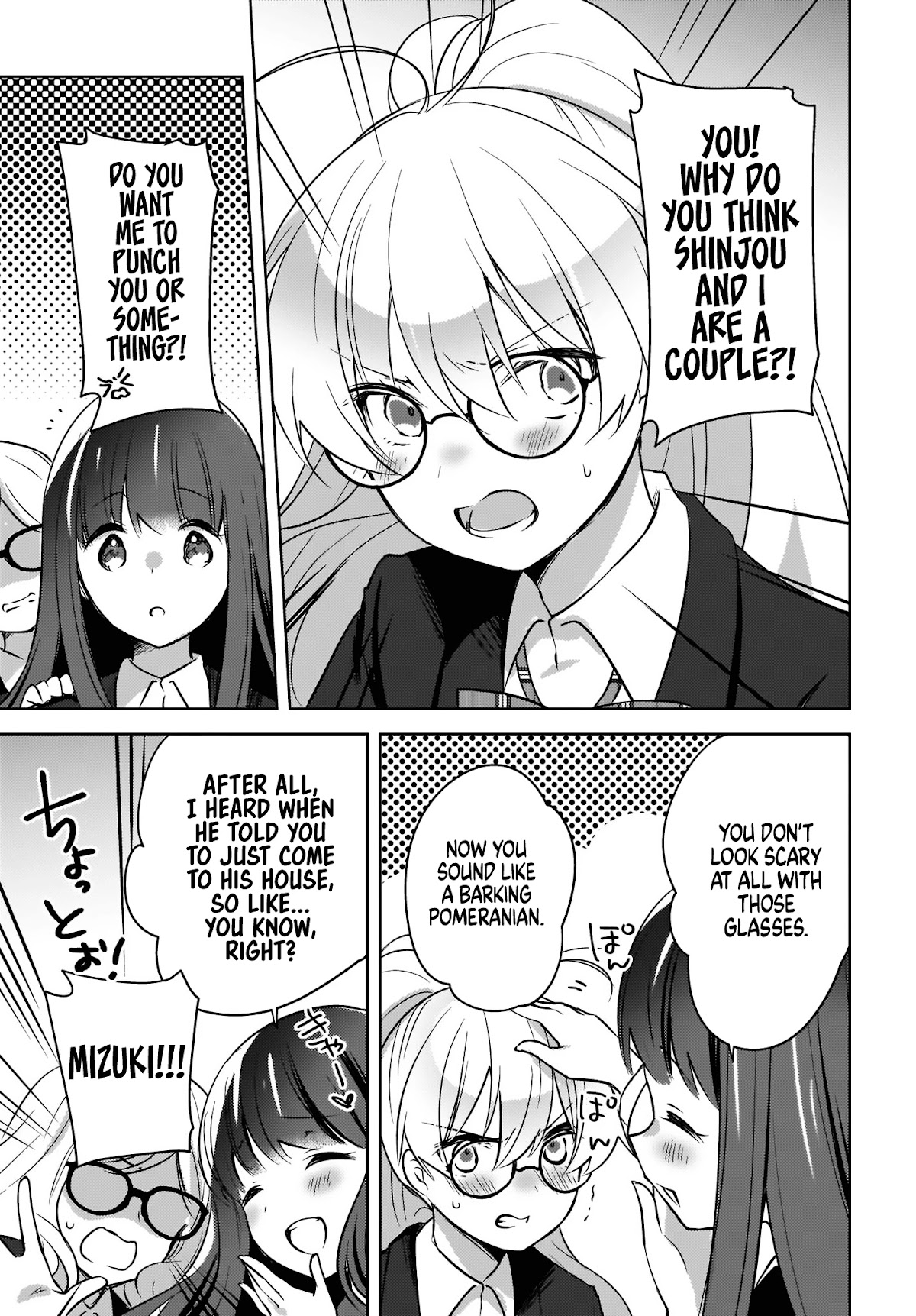 Nyanta to Pomeko ~Imasara Shinjiteiru to Iwarete mo Mouteokureda~ Chapter 9 - Page 13