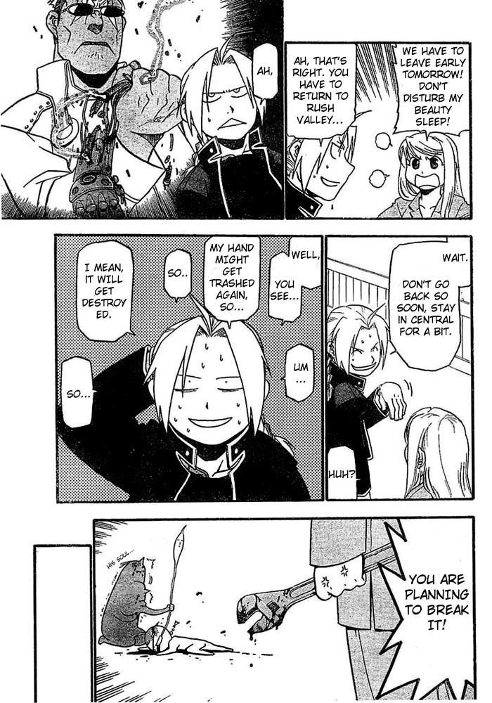 Fullmetal Alchemist Chapter 45 - Page 23