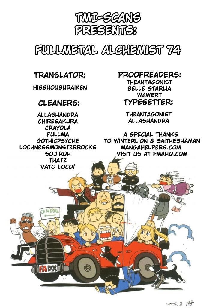 Fullmetal Alchemist Chapter 74 - Page 37