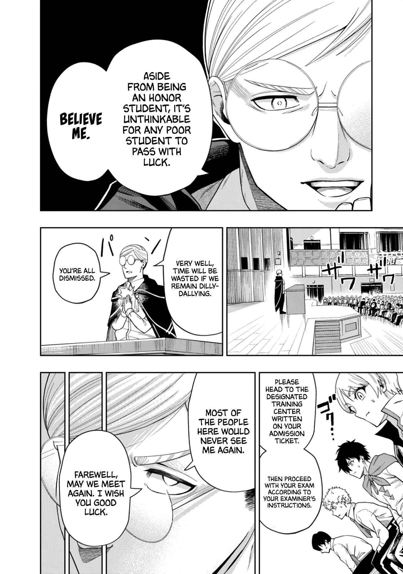 The World’s Strongest S-Class Adventurer, Known as the Thunder Emperor, Shows His Power Without Restraint and Becomes a Warrior in the Magic Academy Chapter 3 - Page 4