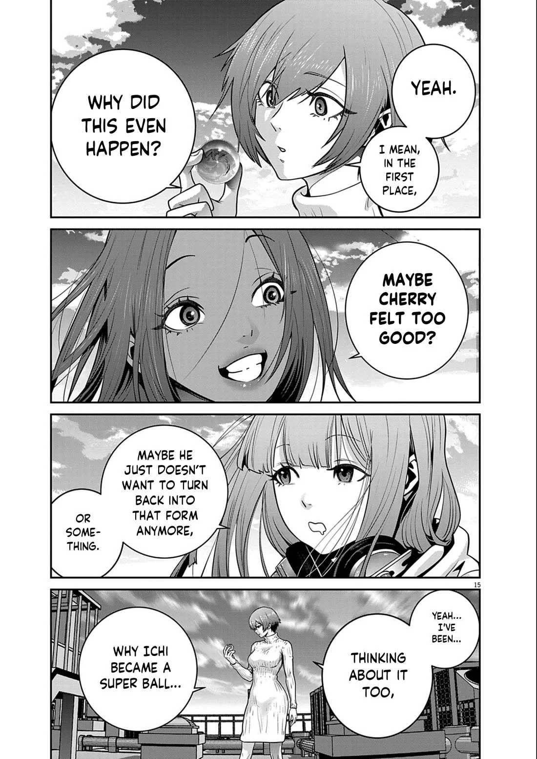 Super Ball Girls Chapter 60 - Page 15