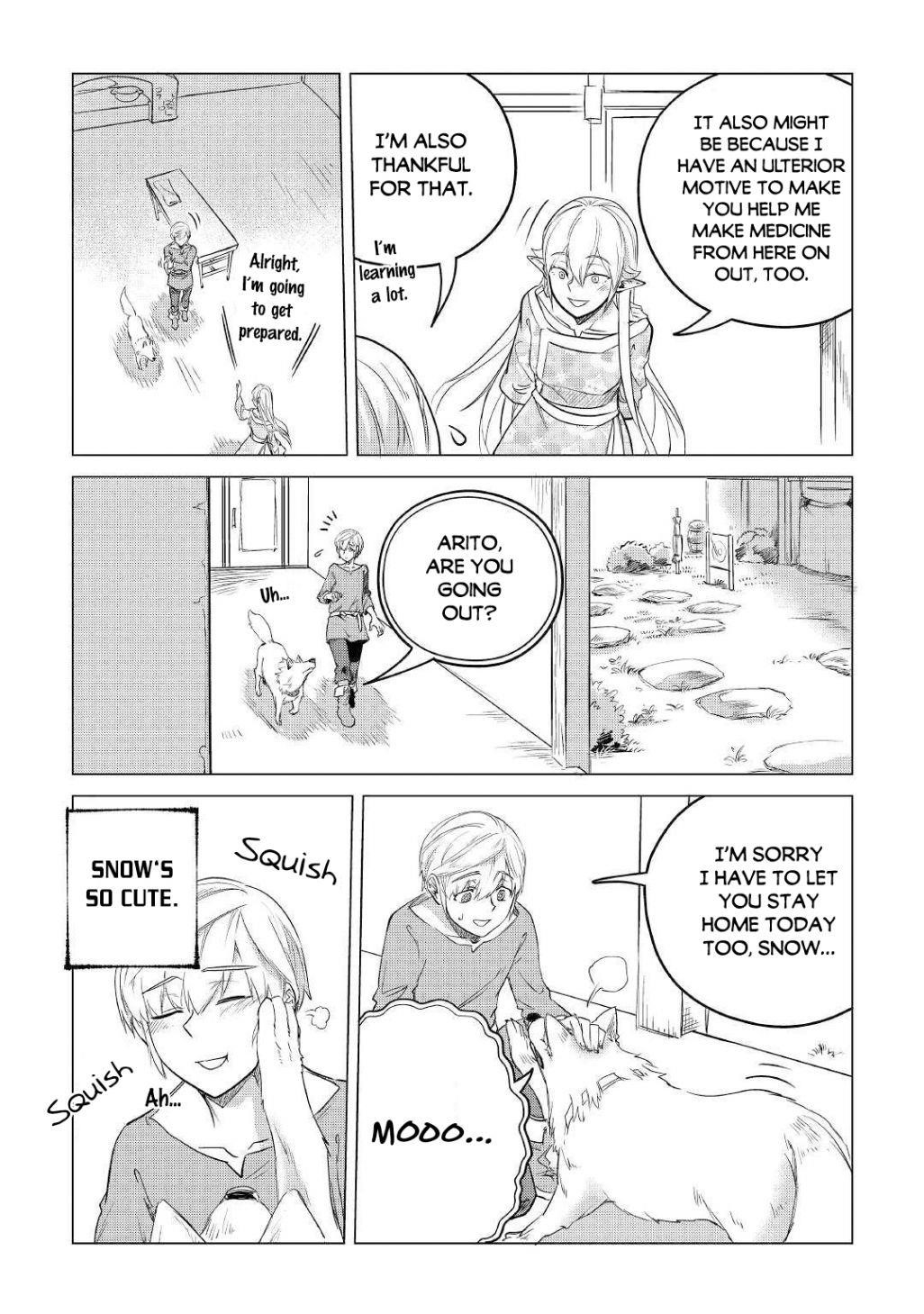 Mofumofu To Isekai Slow Life O Mezashimasu! Chapter 12.1 - Page 8