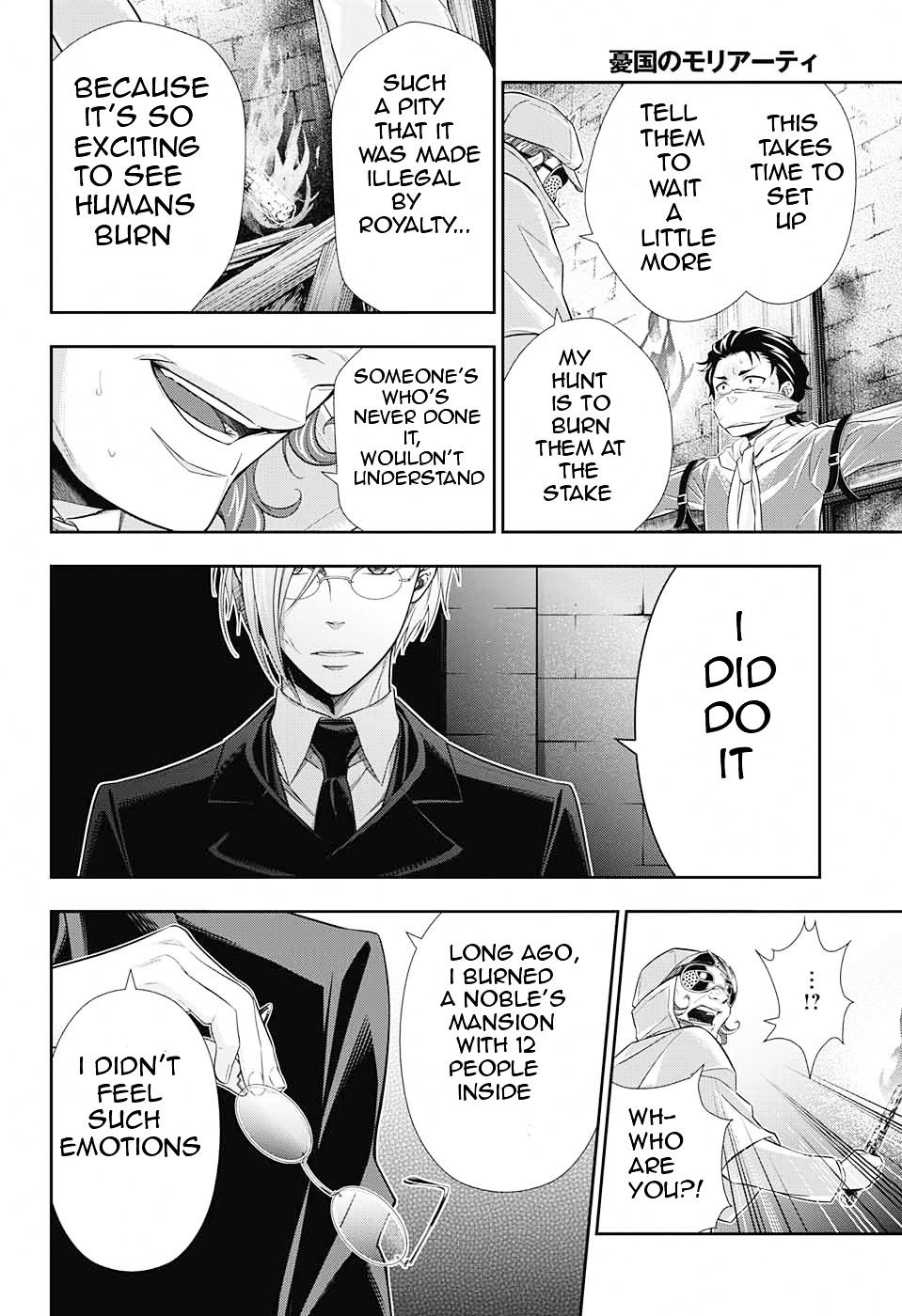 Yukoku no Moriarty Chapter 11 - Page 27