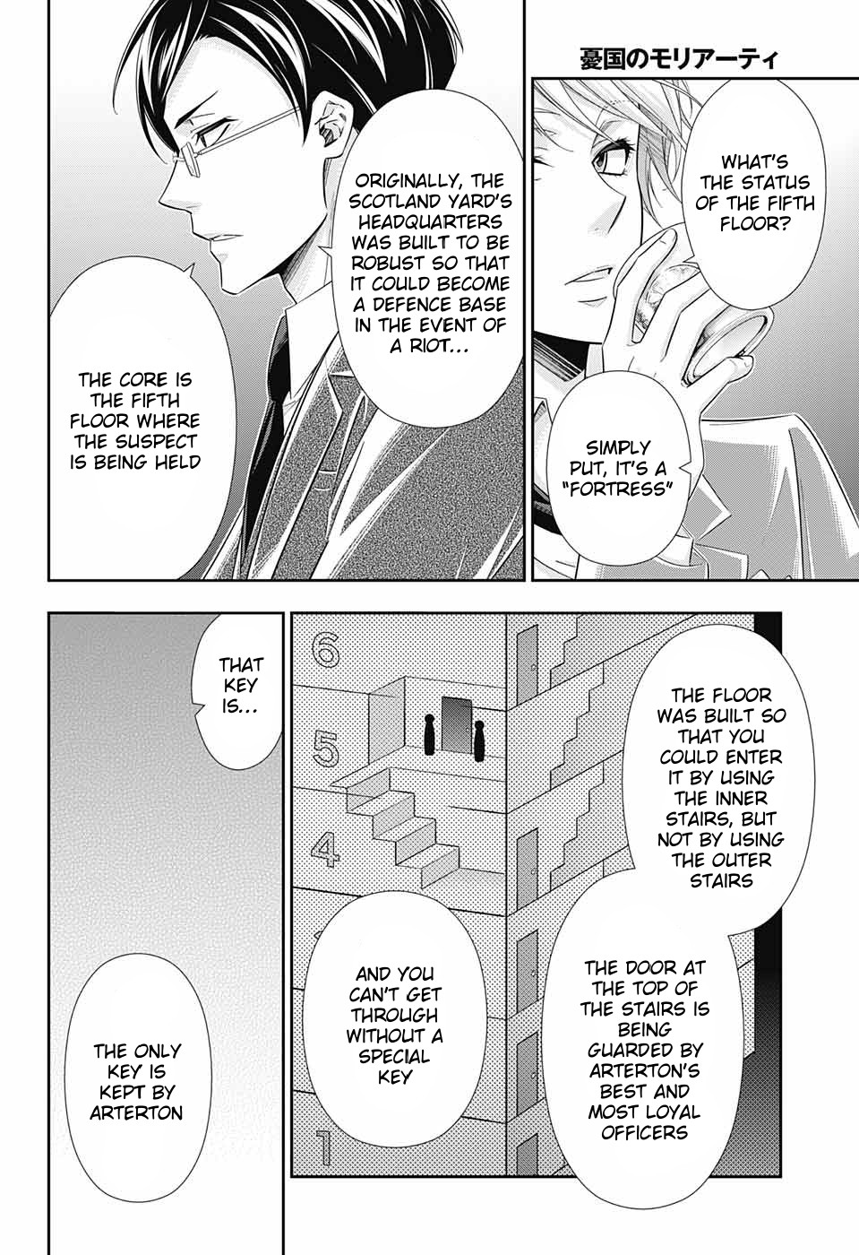 Yukoku no Moriarty Chapter 29 - Page 40