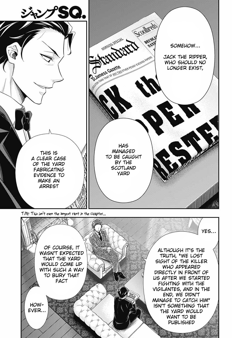 Yukoku no Moriarty Chapter 29 - Page 7