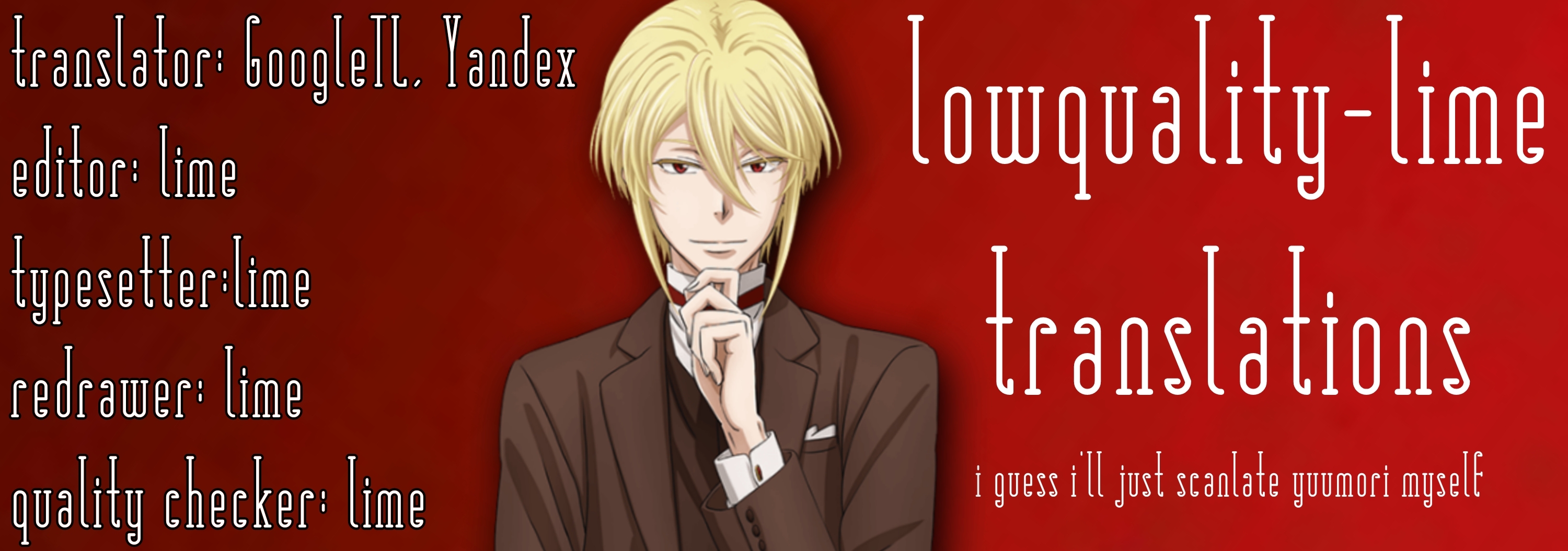 Yukoku no Moriarty Chapter 30 - Page 1