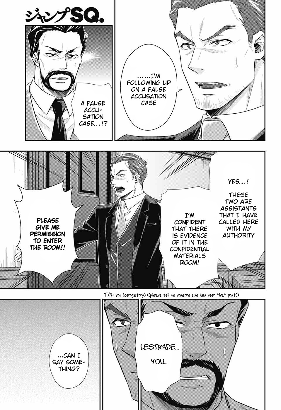 Yukoku no Moriarty Chapter 30 - Page 22