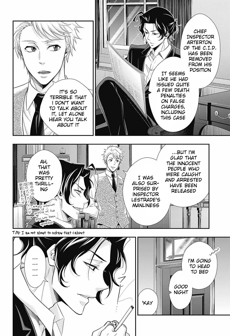 Yukoku no Moriarty Chapter 30 - Page 37