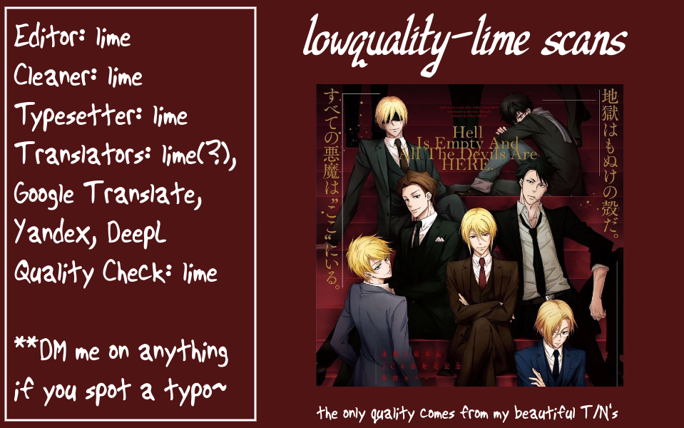 Yukoku no Moriarty Chapter 31 - Page 1