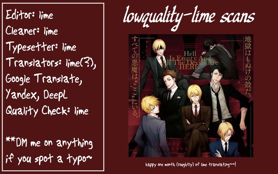 Yukoku no Moriarty Chapter 35 - Page 1