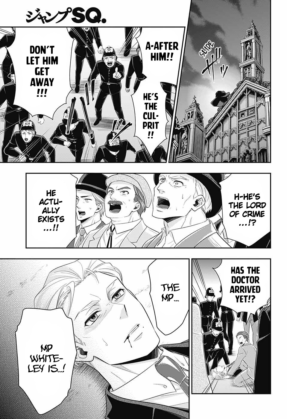 Yukoku no Moriarty Chapter 38 - Page 36