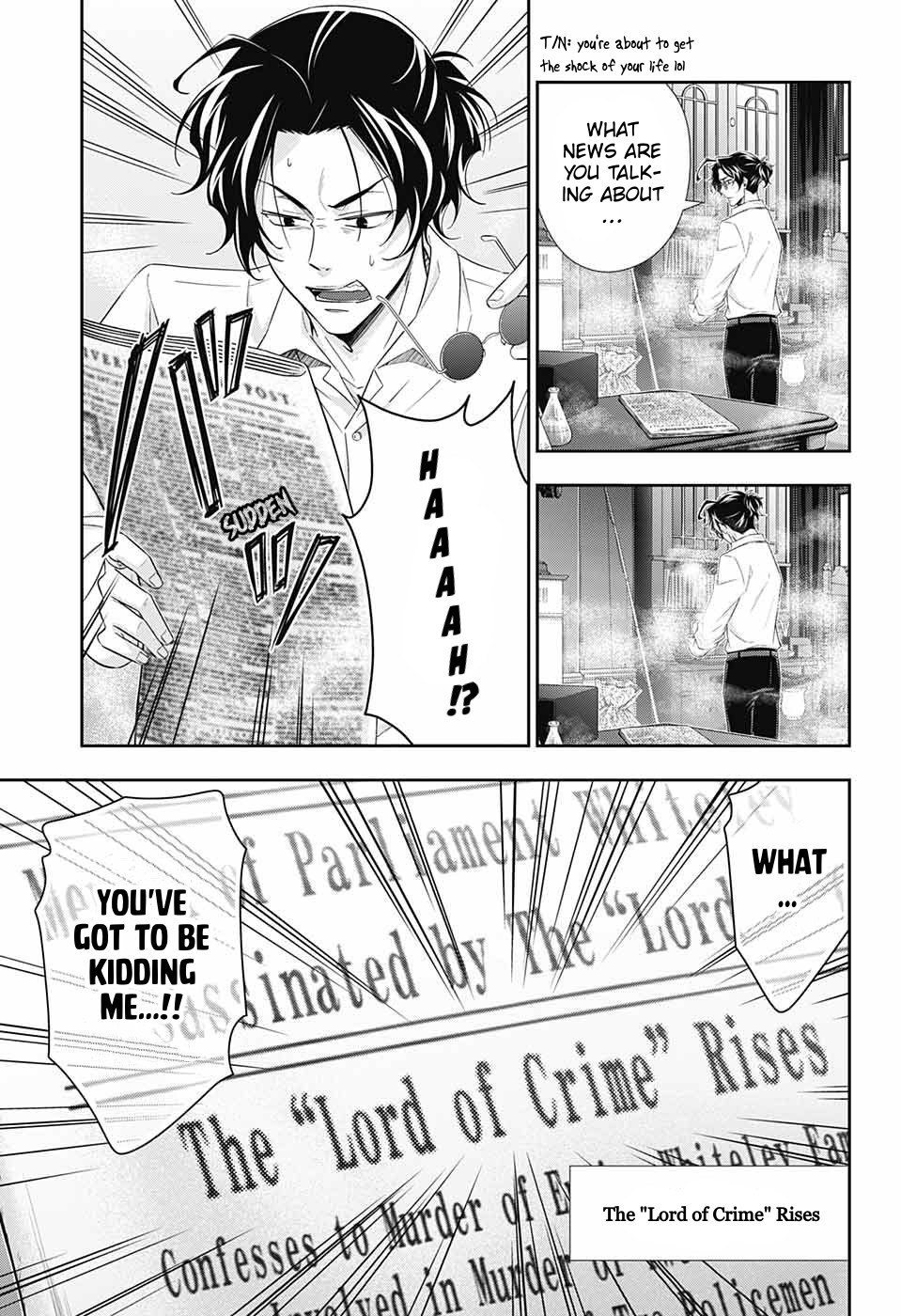 Yukoku no Moriarty Chapter 39 - Page 14