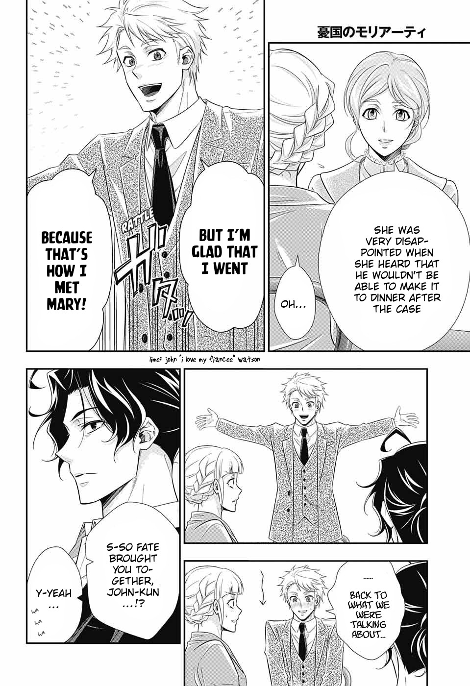 Yukoku no Moriarty Chapter 40 - Page 11