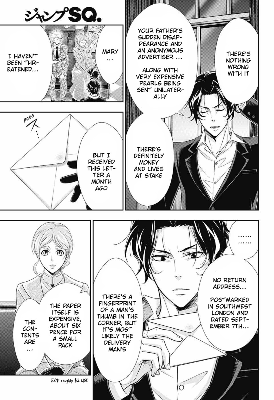 Yukoku no Moriarty Chapter 40 - Page 24