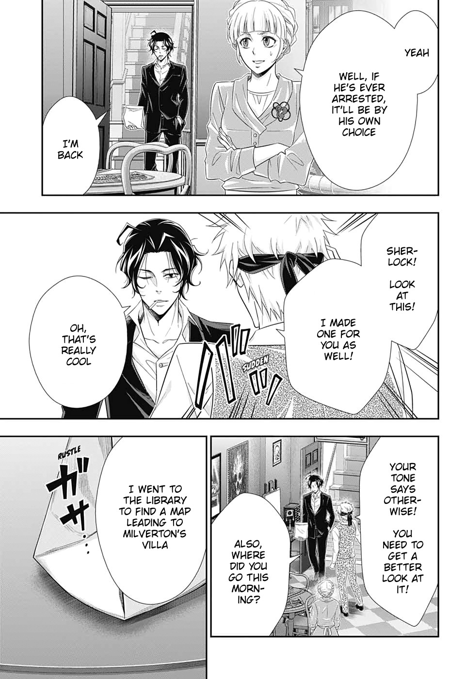 Yukoku no Moriarty Chapter 46 - Page 8