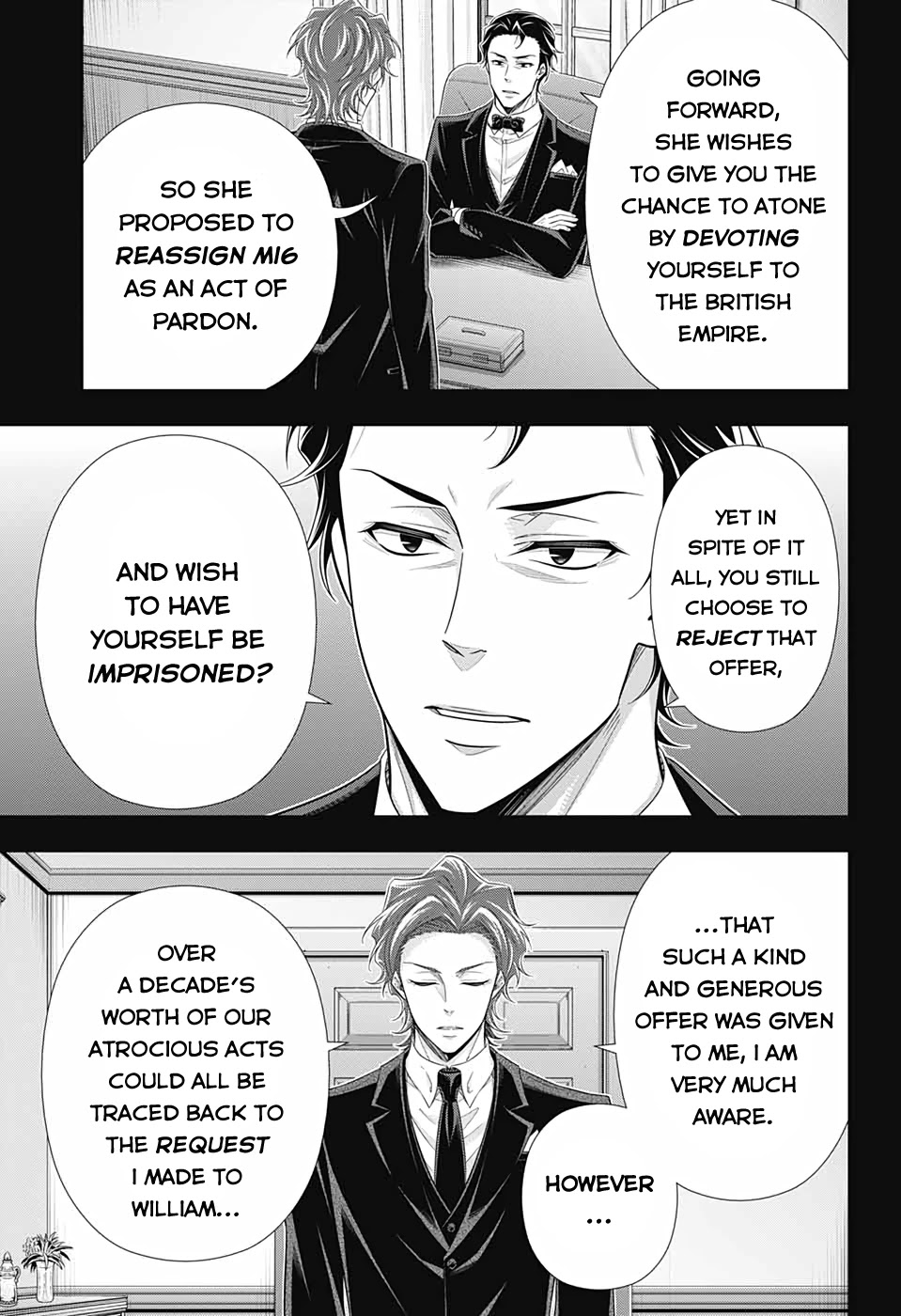 Yukoku no Moriarty Chapter 56 - Page 13