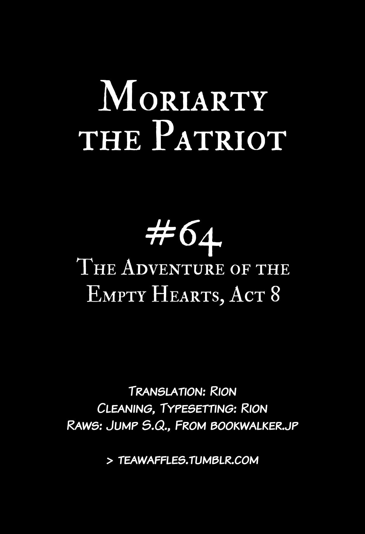 Yukoku no Moriarty Chapter 64 - Page 1