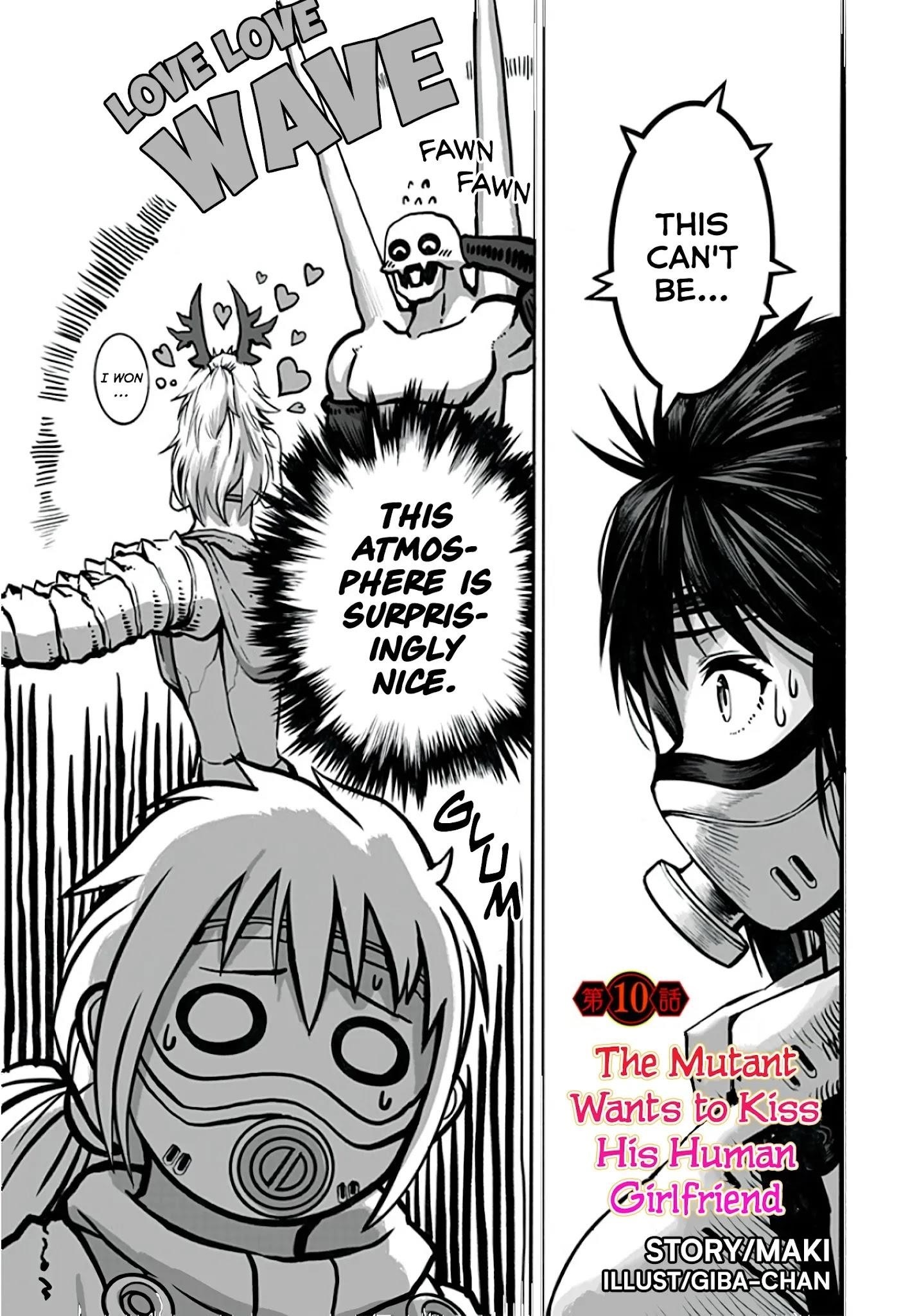 Mutant wa Ningen no Kanojo to Kiss ga Shitai Chapter 10 - Page 1