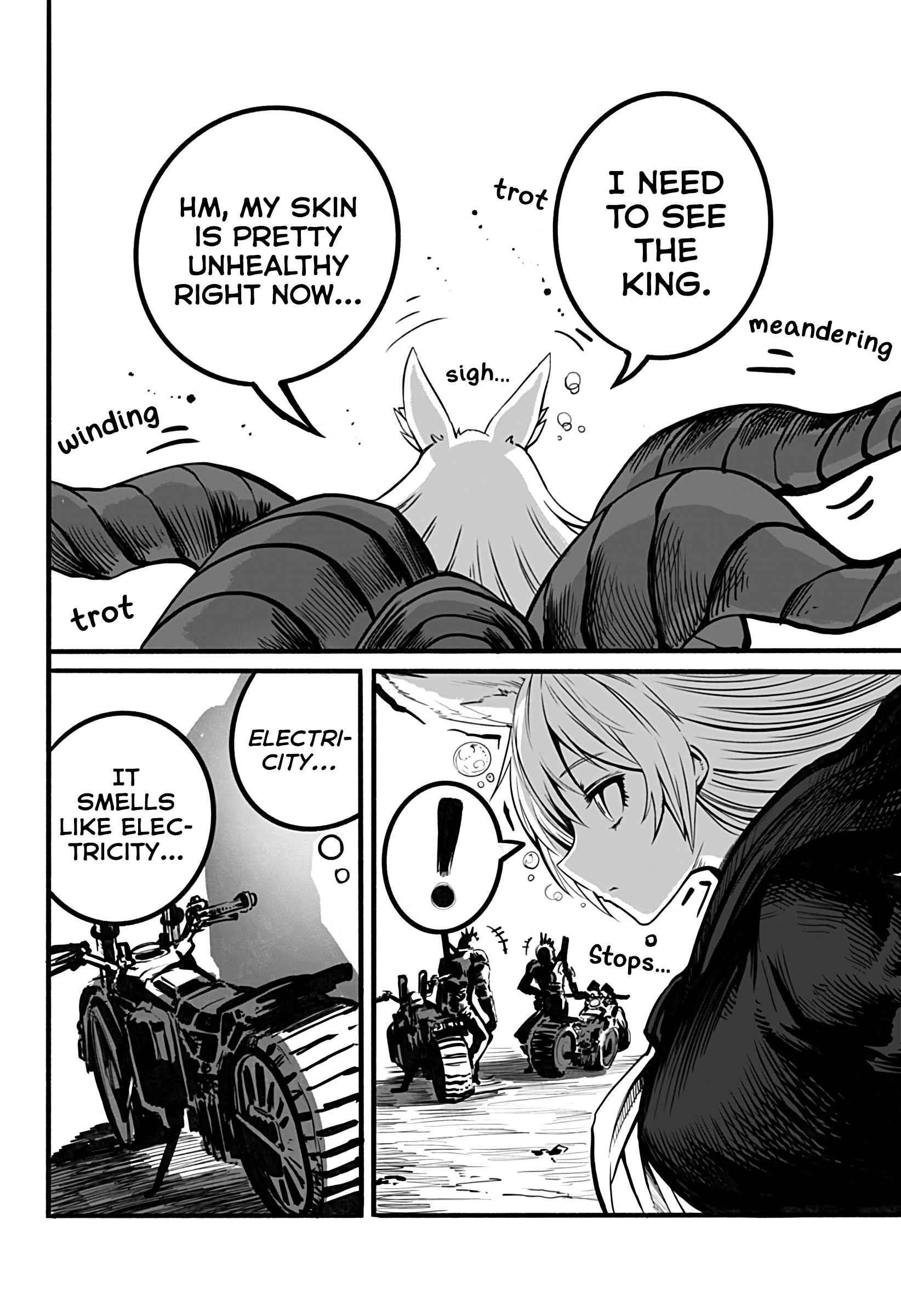 Mutant wa Ningen no Kanojo to Kiss ga Shitai Chapter 14 - Page 2