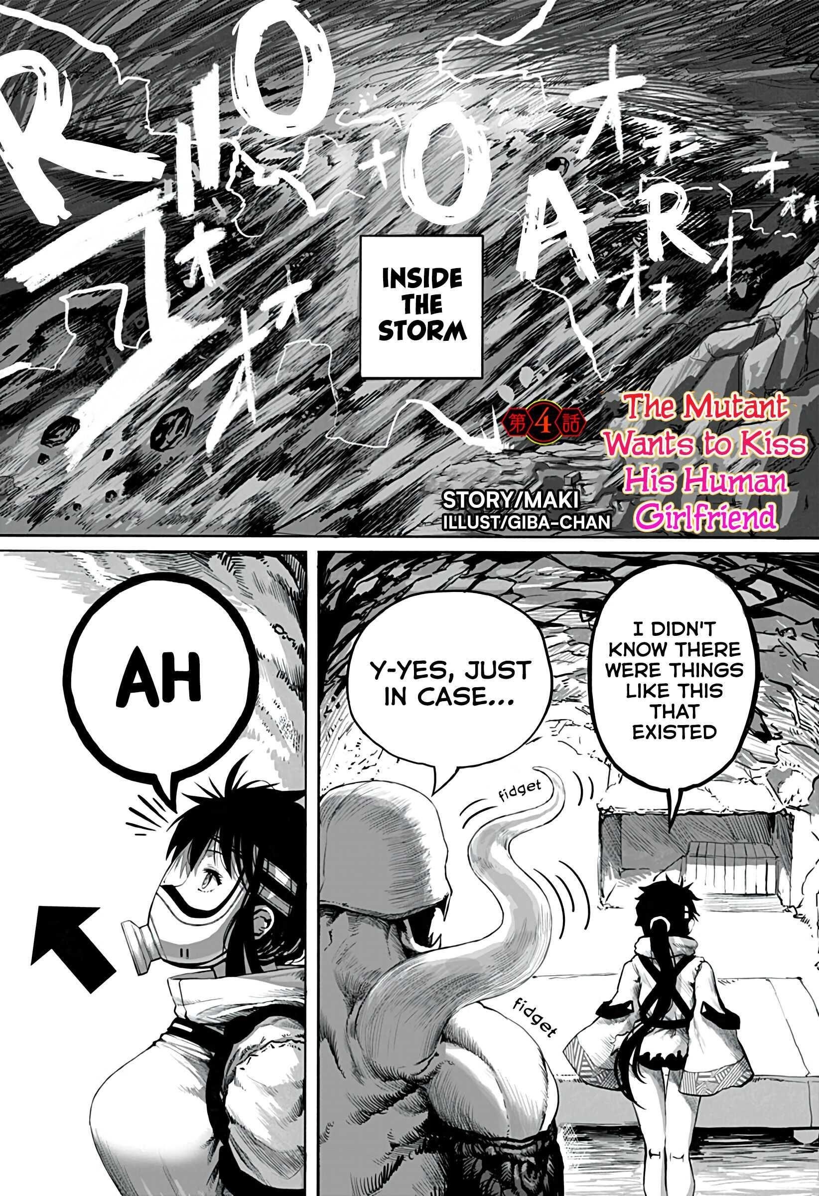 Mutant wa Ningen no Kanojo to Kiss ga Shitai Chapter 4 - Page 1