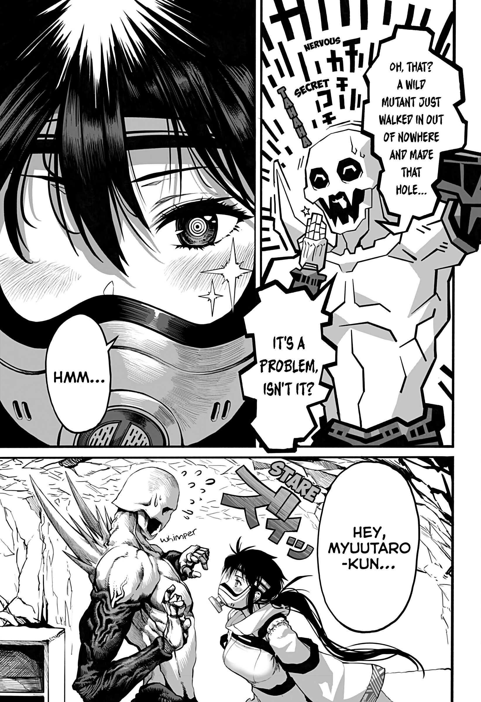 Mutant wa Ningen no Kanojo to Kiss ga Shitai Chapter 4 - Page 3