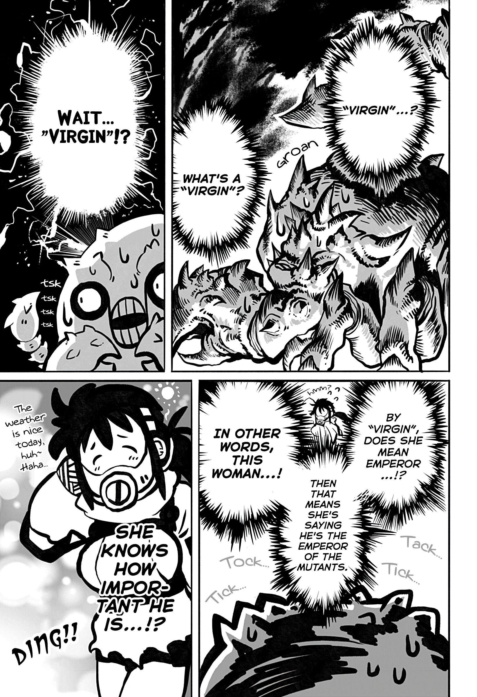 Mutant wa Ningen no Kanojo to Kiss ga Shitai Chapter 5 - Page 7