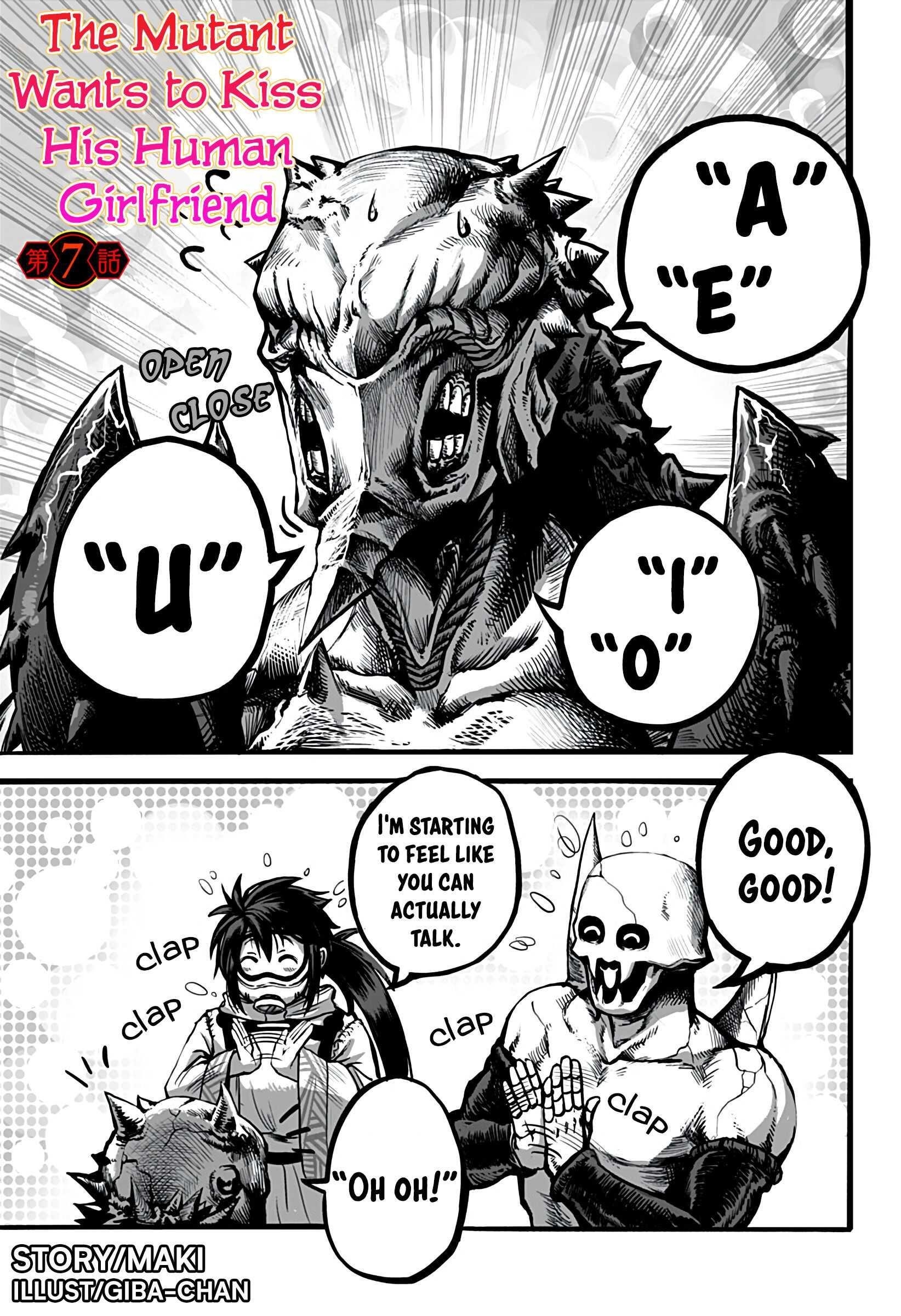 Mutant wa Ningen no Kanojo to Kiss ga Shitai Chapter 7 - Page 1