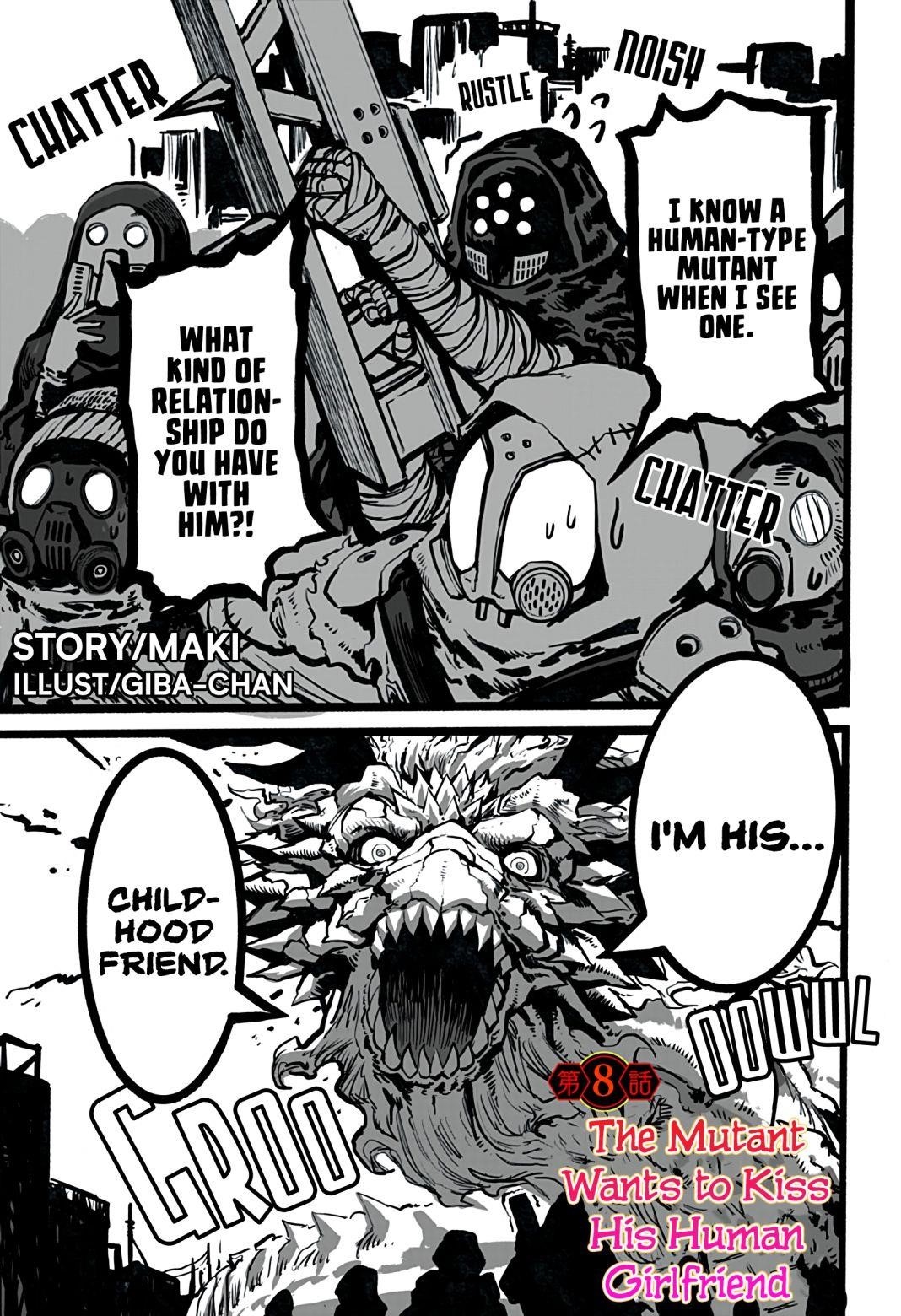 Mutant wa Ningen no Kanojo to Kiss ga Shitai Chapter 8 - Page 1