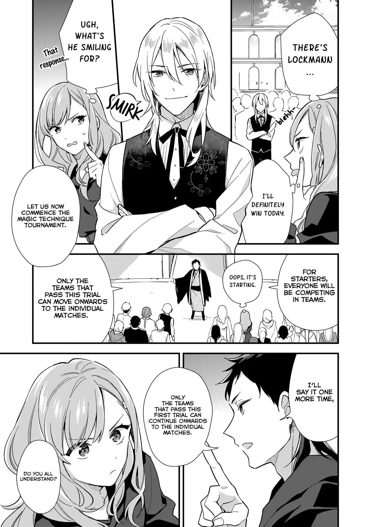 I Want To Be A Receptionist Of The Magic World! Chapter 3.1 - Page 5