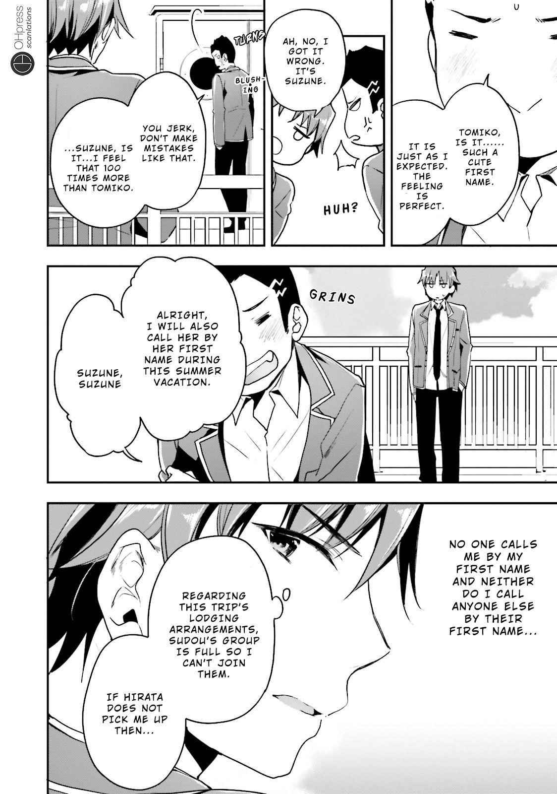 Youkoso Jitsuryoku Shijou Shugi no Kyoushitsu e Chapter 16 - Page 18