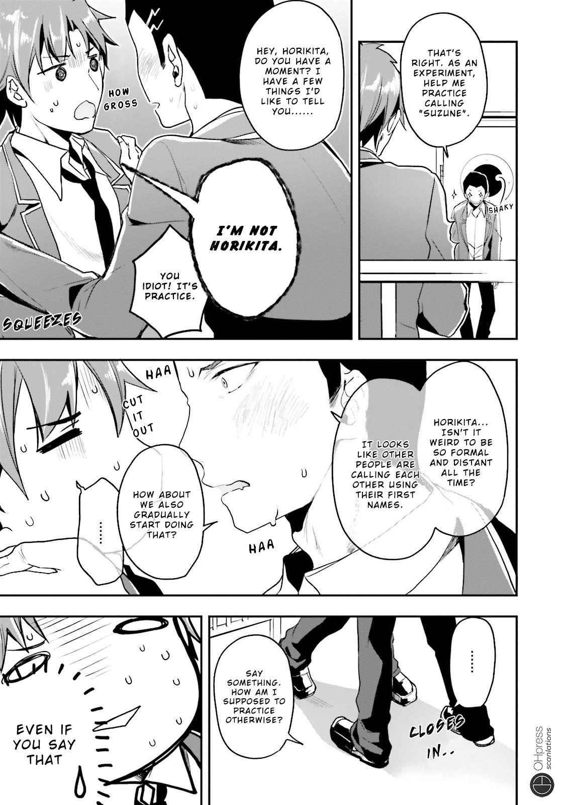 Youkoso Jitsuryoku Shijou Shugi no Kyoushitsu e Chapter 16 - Page 19