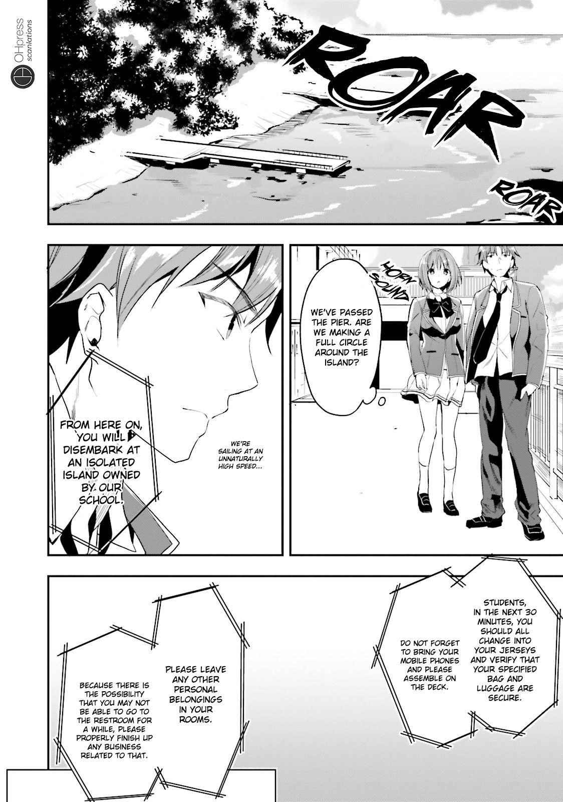 Youkoso Jitsuryoku Shijou Shugi no Kyoushitsu e Chapter 16 - Page 22