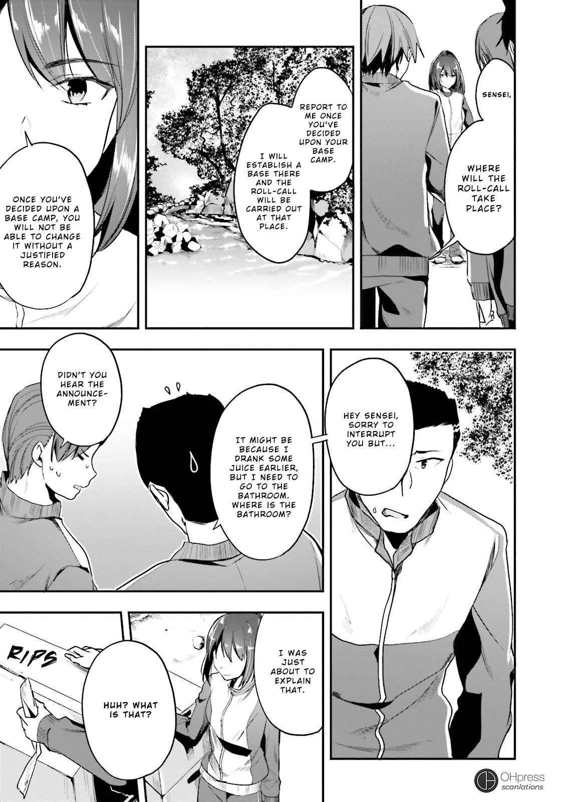 Youkoso Jitsuryoku Shijou Shugi no Kyoushitsu e Chapter 16 - Page 33