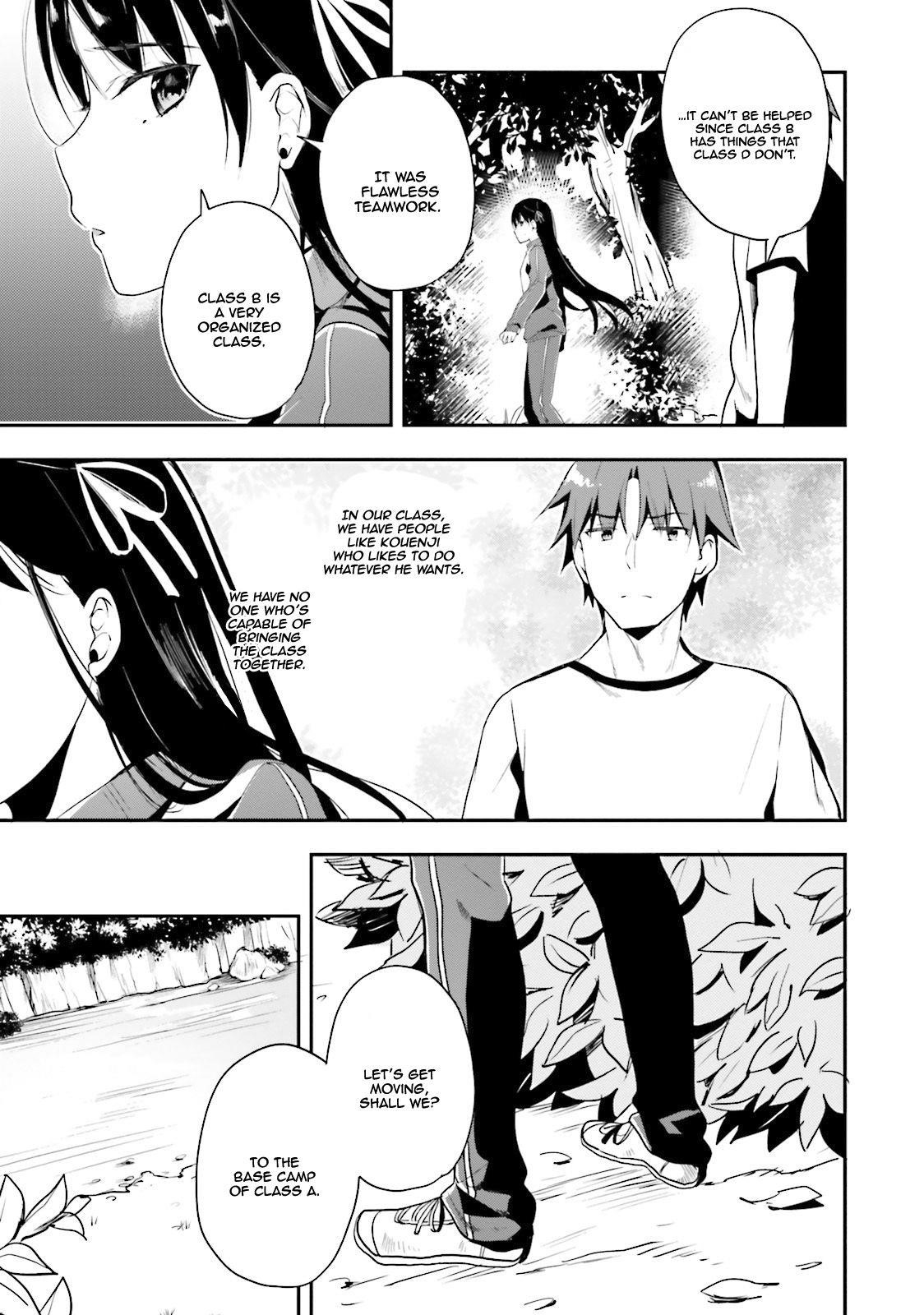 Youkoso Jitsuryoku Shijou Shugi no Kyoushitsu e Chapter 19 - Page 32