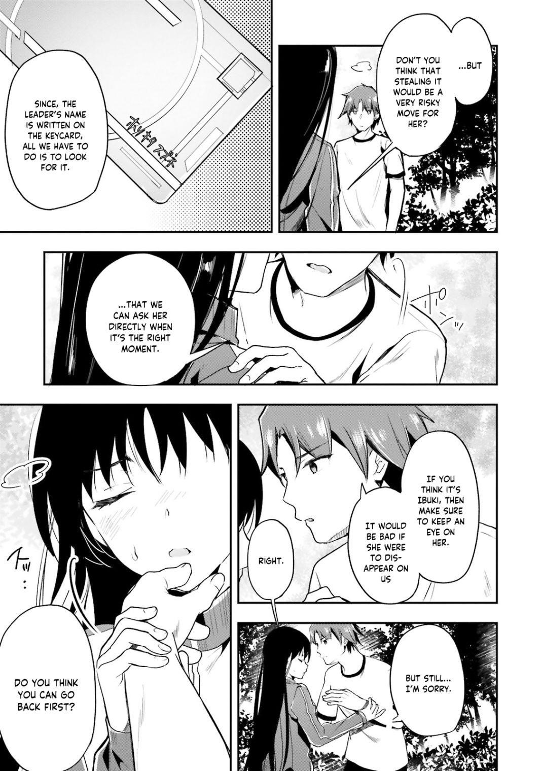 Youkoso Jitsuryoku Shijou Shugi no Kyoushitsu e Chapter 23 - Page 14