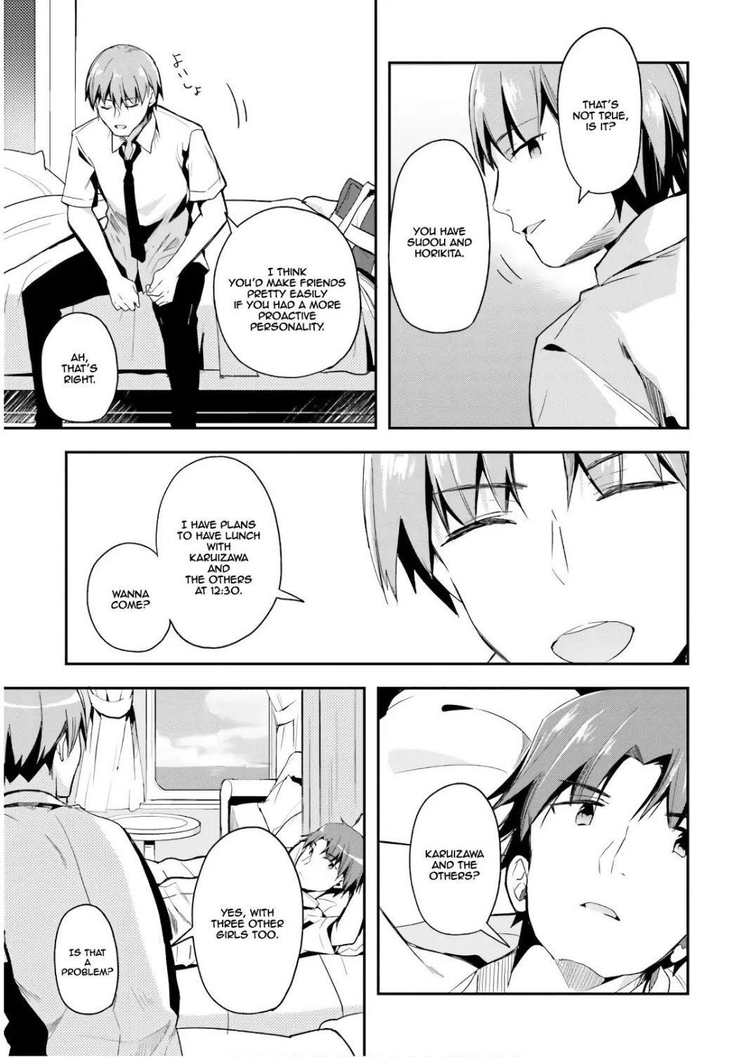 Youkoso Jitsuryoku Shijou Shugi no Kyoushitsu e Chapter 28 - Page 18