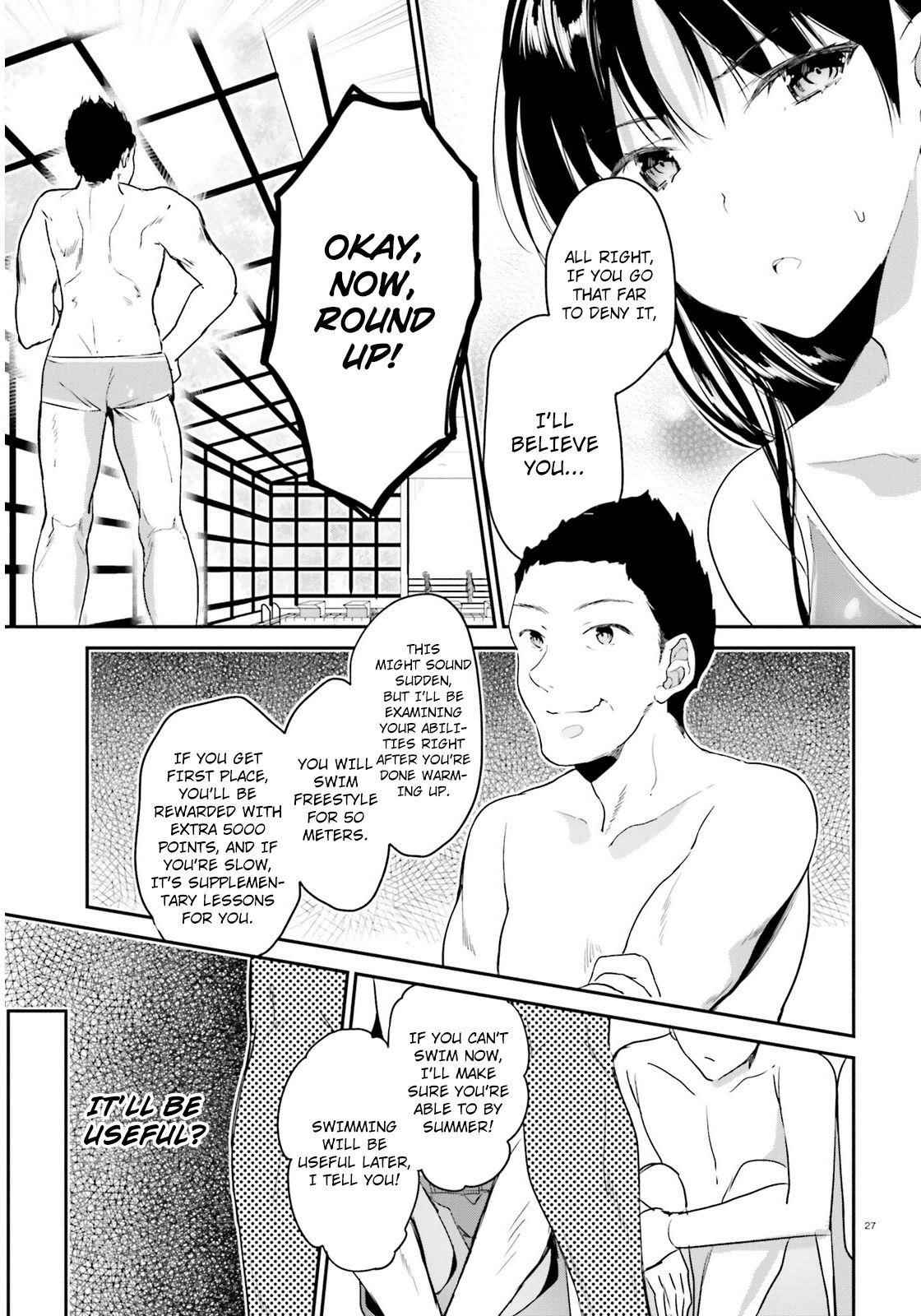 Youkoso Jitsuryoku Shijou Shugi no Kyoushitsu e Chapter 3 - Page 27