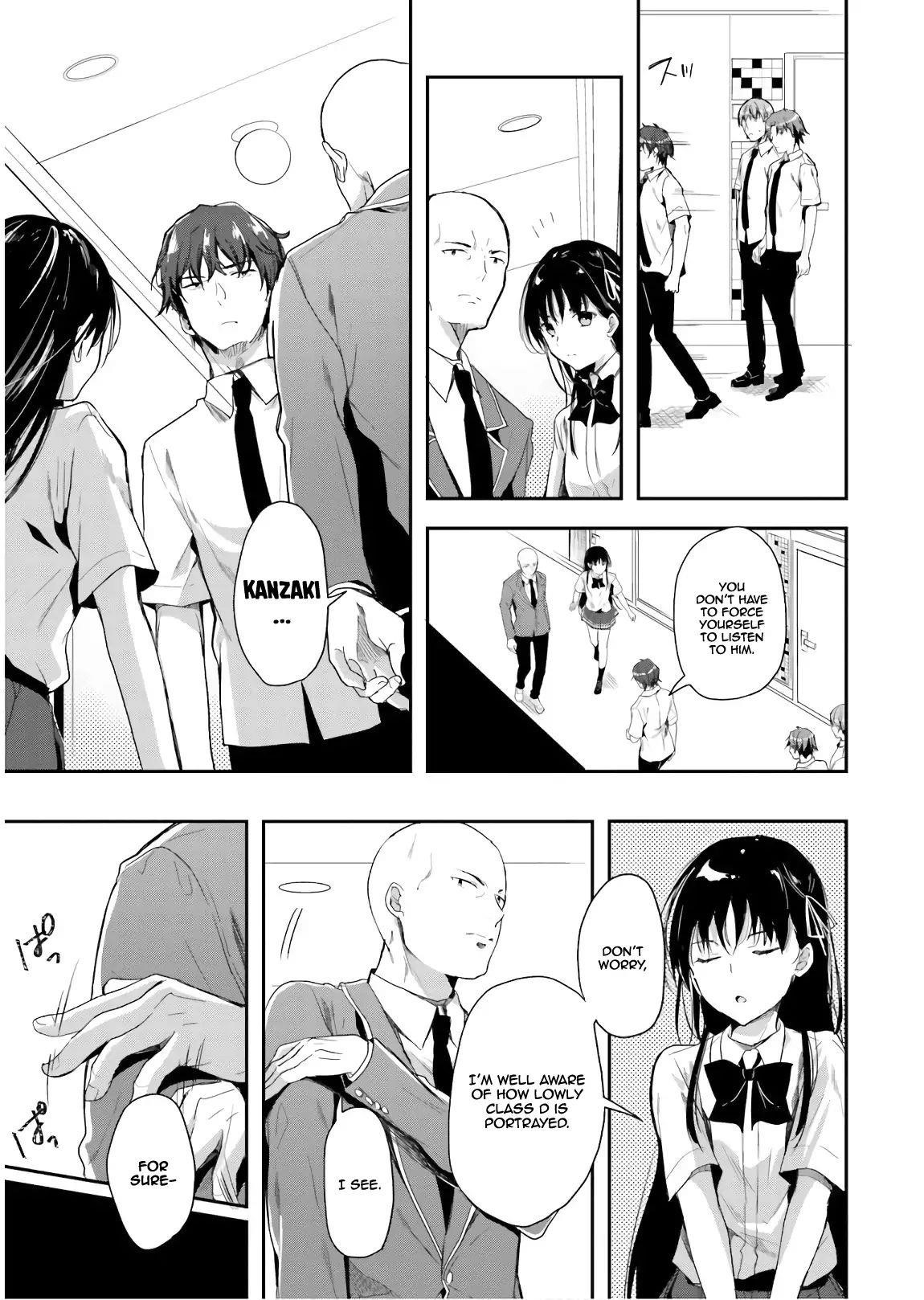 Youkoso Jitsuryoku Shijou Shugi no Kyoushitsu e Chapter 30 - Page 14