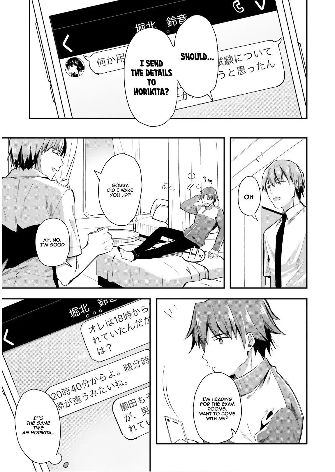 Youkoso Jitsuryoku Shijou Shugi no Kyoushitsu e Chapter 30 - Page 8