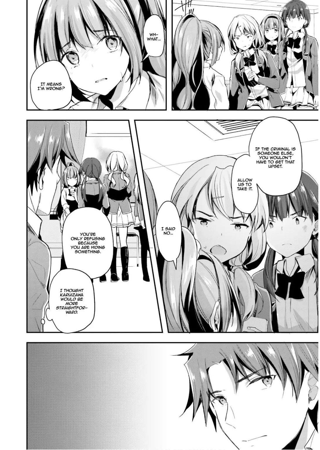 Youkoso Jitsuryoku Shijou Shugi no Kyoushitsu e Chapter 32 - Page 28