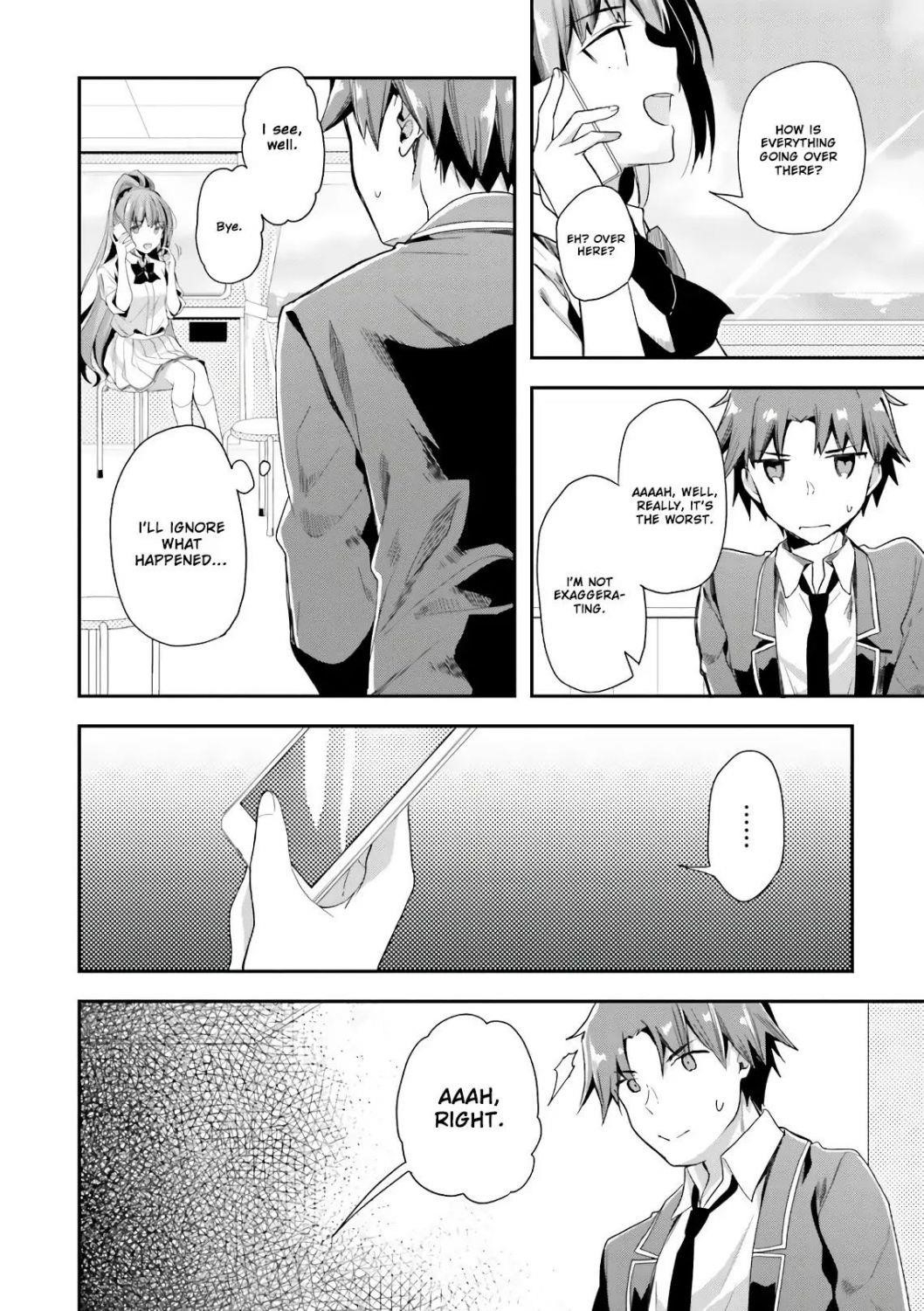 Youkoso Jitsuryoku Shijou Shugi no Kyoushitsu e Chapter 35 - Page 12