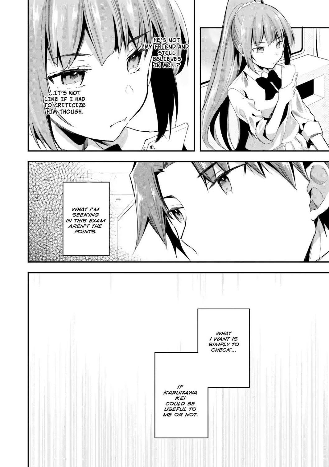 Youkoso Jitsuryoku Shijou Shugi no Kyoushitsu e Chapter 35 - Page 14