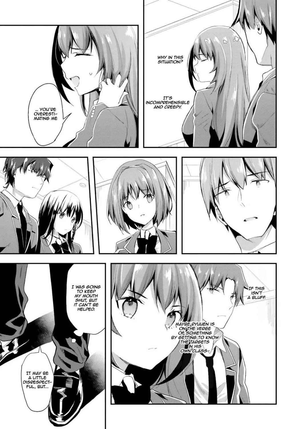 Youkoso Jitsuryoku Shijou Shugi no Kyoushitsu e Chapter 37 - Page 3