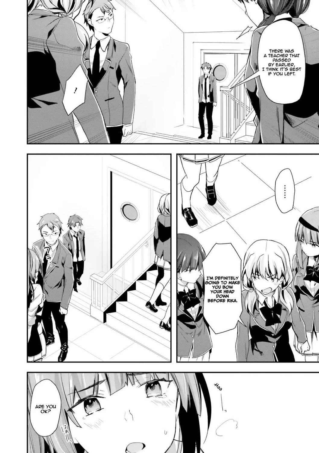 Youkoso Jitsuryoku Shijou Shugi no Kyoushitsu e Chapter 38 - Page 14