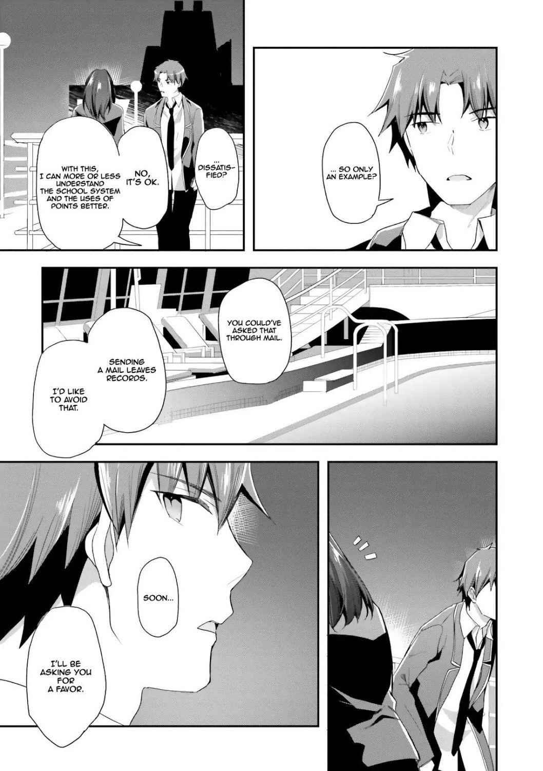 Youkoso Jitsuryoku Shijou Shugi no Kyoushitsu e Chapter 38 - Page 23