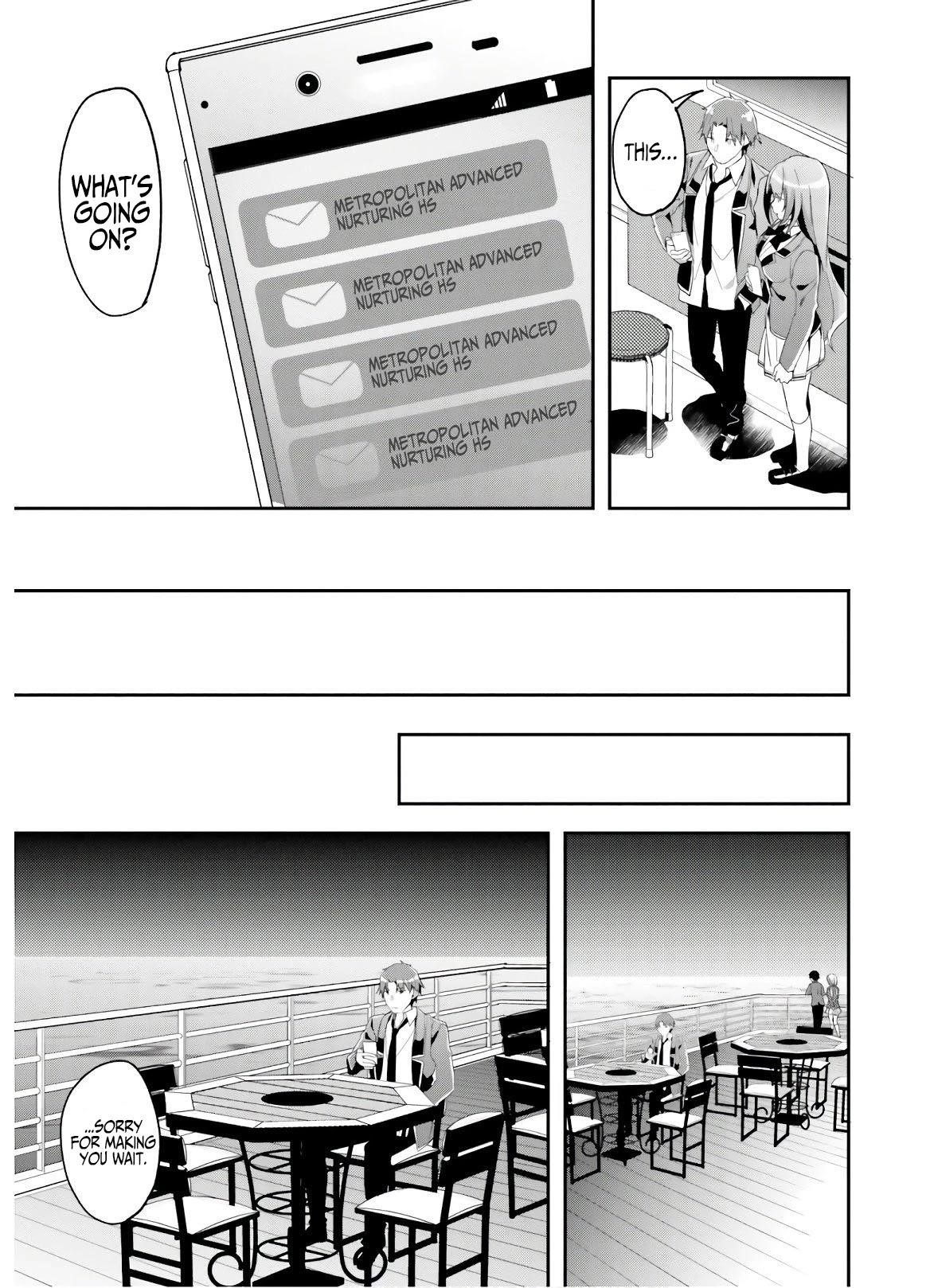 Youkoso Jitsuryoku Shijou Shugi no Kyoushitsu e Chapter 50 - Page 7